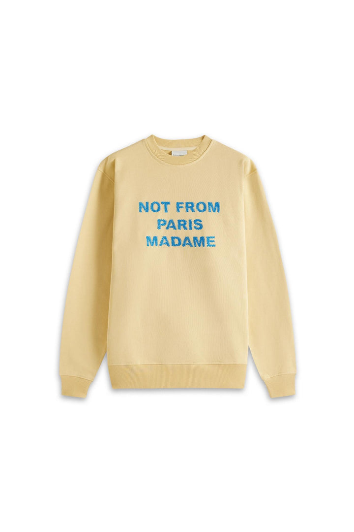 LE SWEATSHIRT SLOGAN  Straw