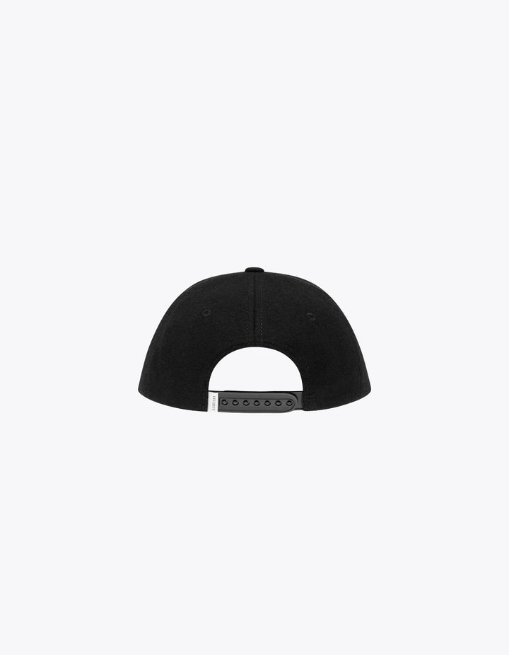 Encore Wool Baseball Cap  Black/Ivory