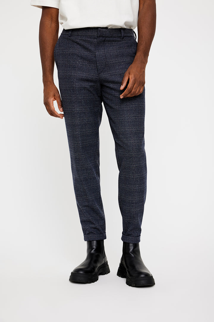 Albert  Dark Blue Check