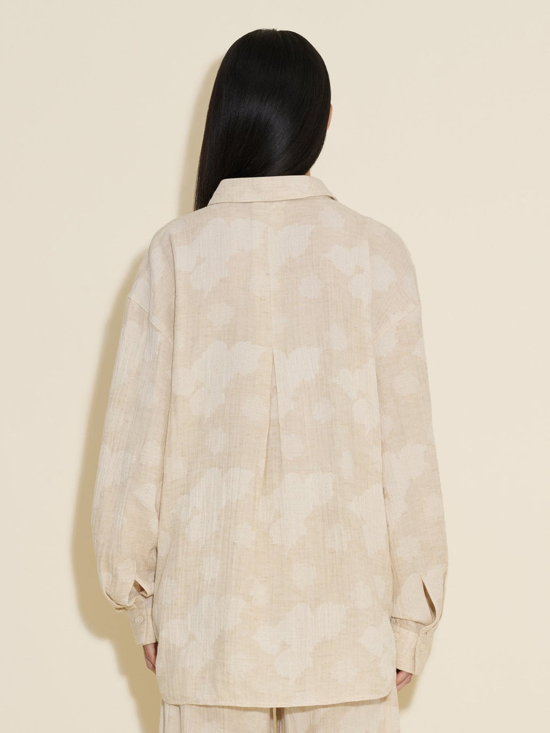 Dais Jacquard Shirt  Ecru Mix