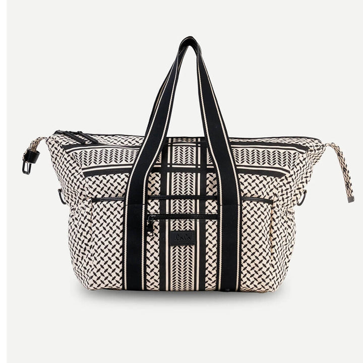 Big Bag Muriel 2.0 Heritage stripe Black  Black