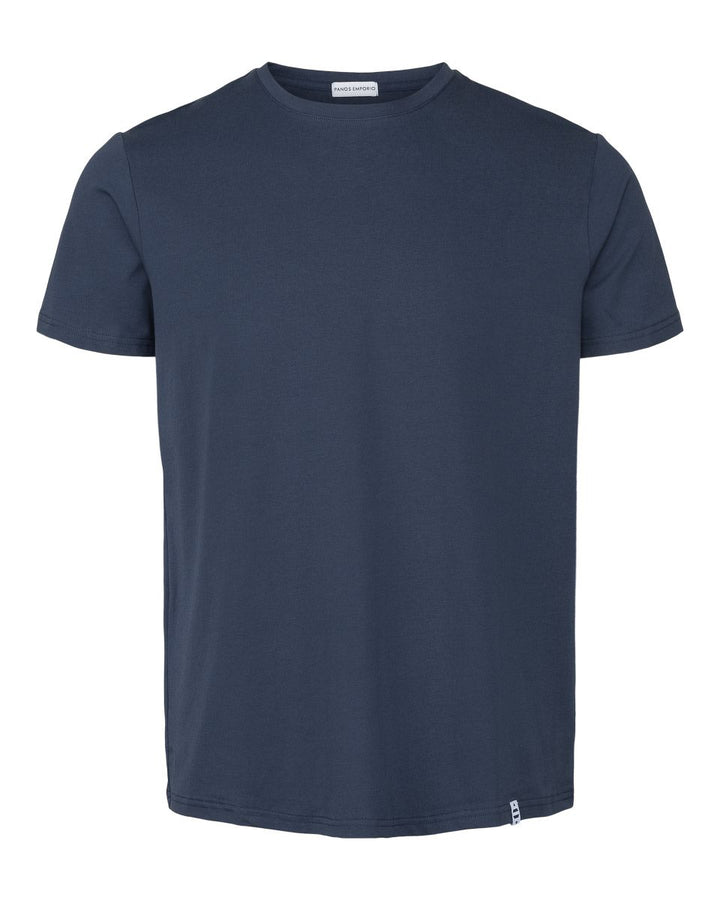 ORGANIC COTTON TEE CREW  Navy