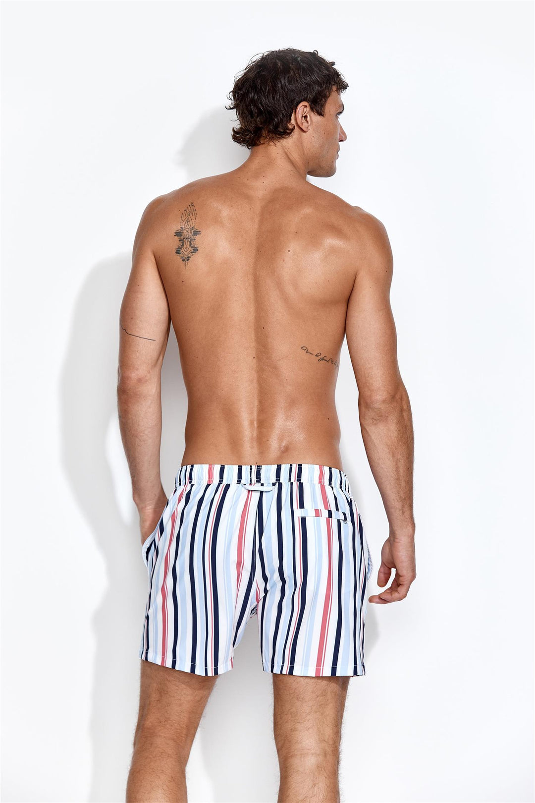 CLASSIC STRIPE SWIMSHORT  Multistripe