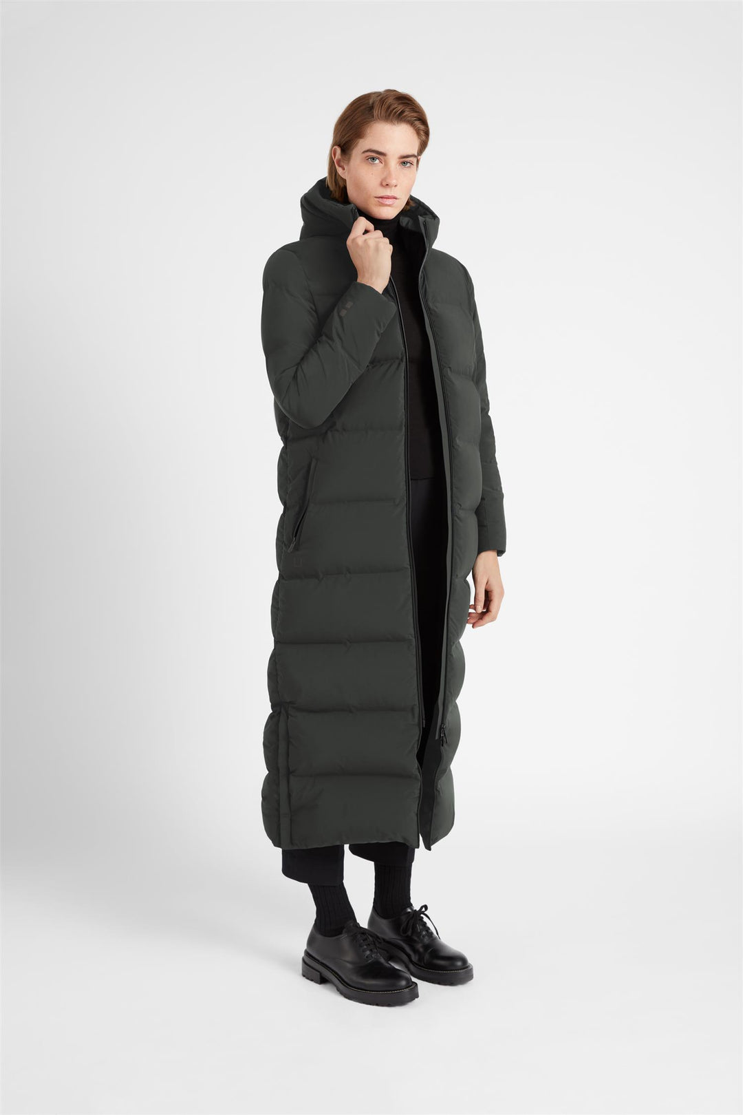 INFINITY DOWN COAT  Night Olive