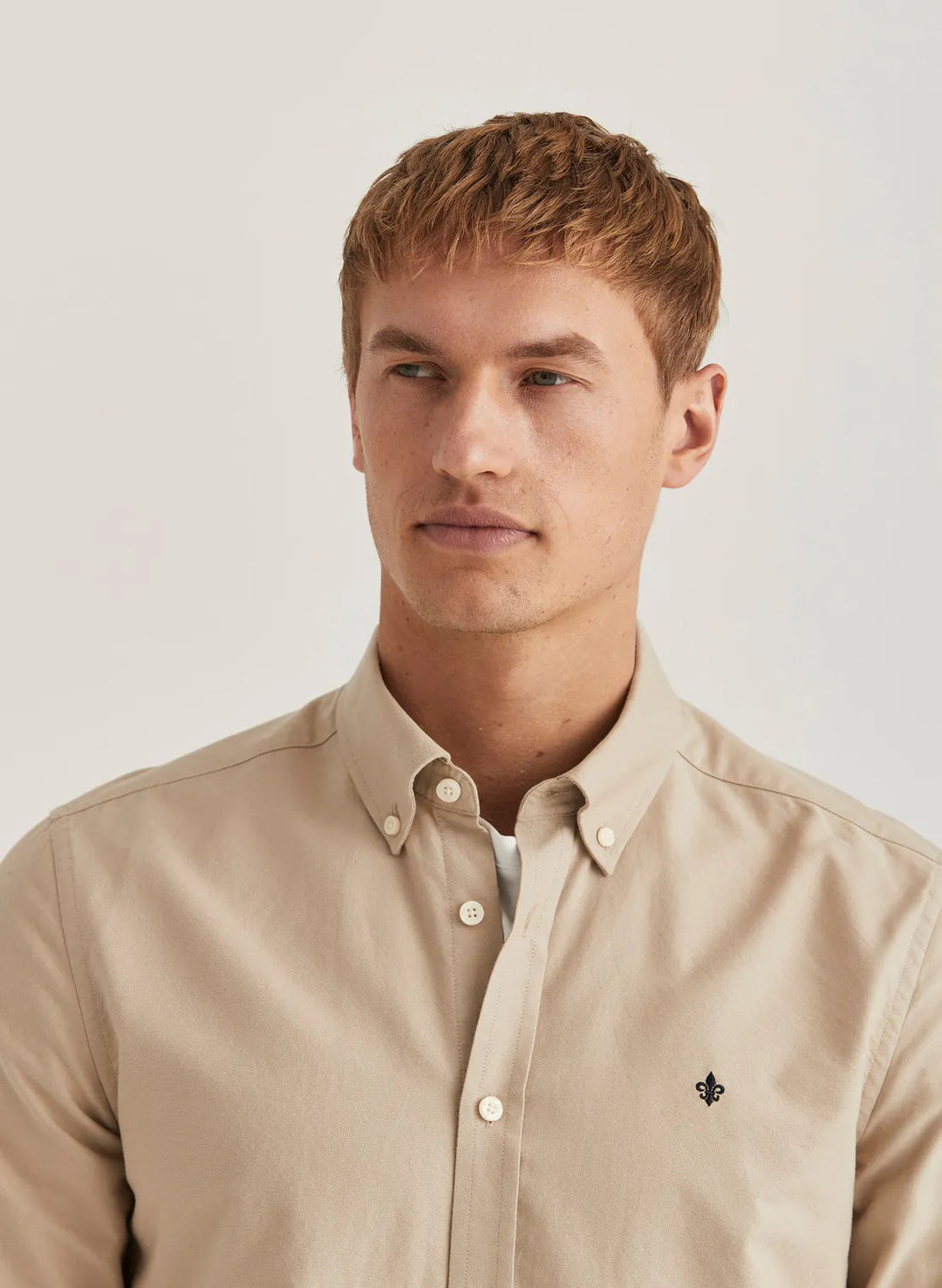 DOUGLAS SHIRT-SLIM FIT  Khaki