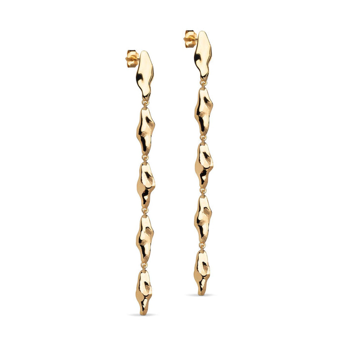 Earrings, India  Gold