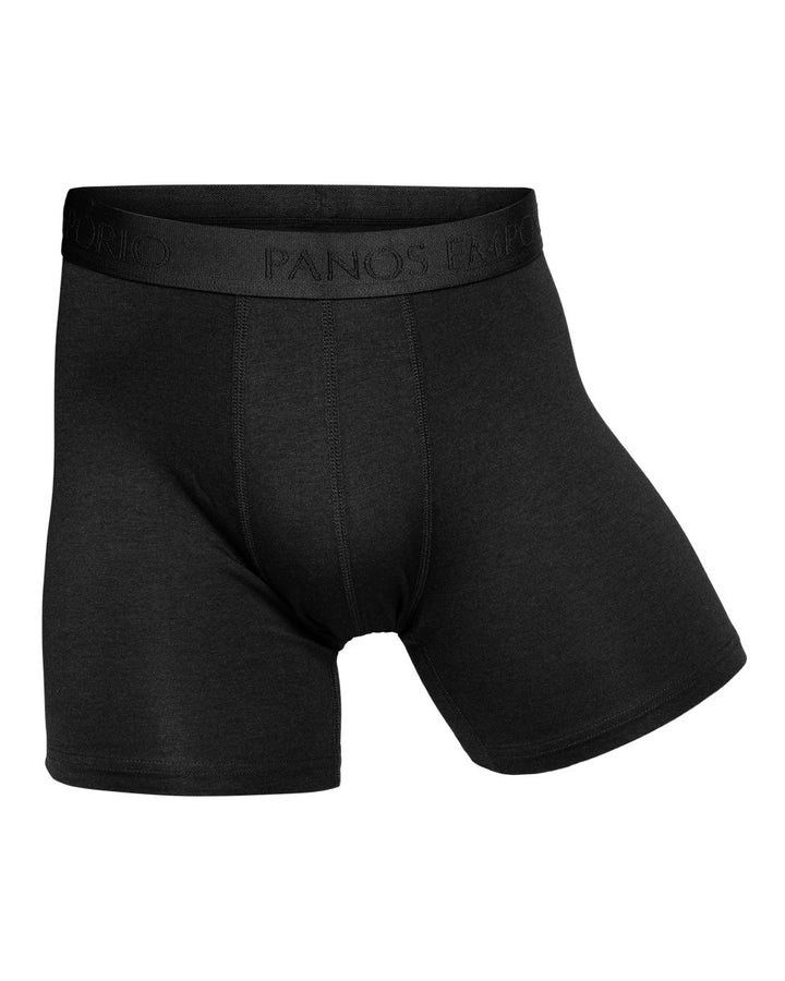 3PK BOXER BAMBOO  Black