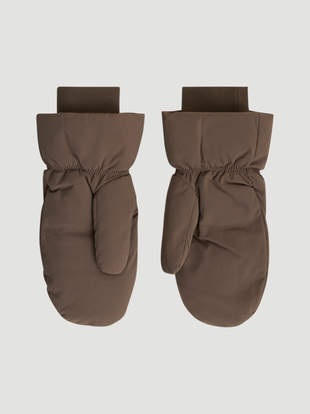 Slogen Bubble Mittens  Taupe