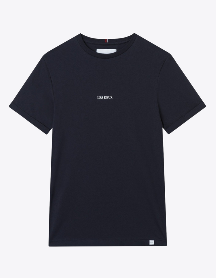 Lens T-Shirt  Dark Navy/White