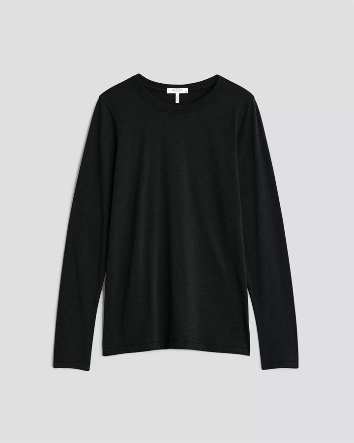 THE SLUB LONGSLEEVE  Black