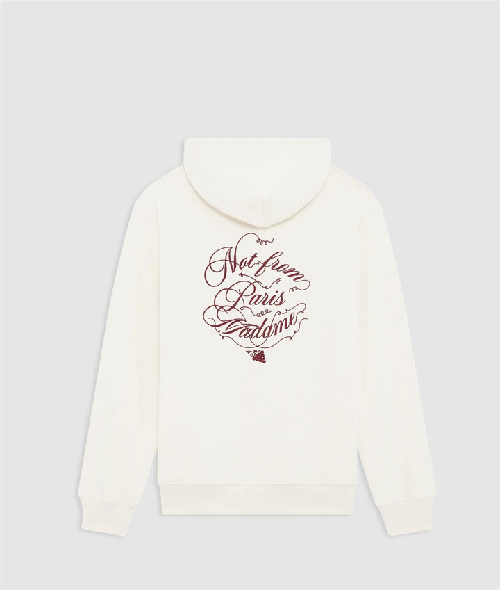 Le Hoodie Slogan Vignes  Cream