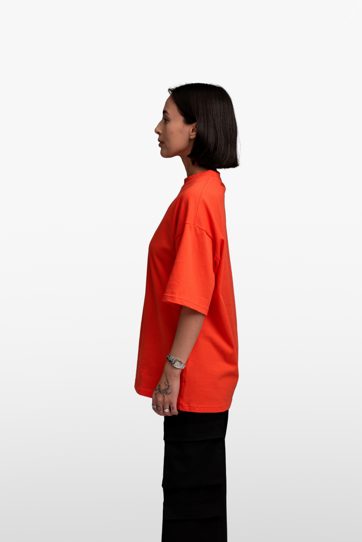 BOX FIT T-SHIRT  Vulkan Orange