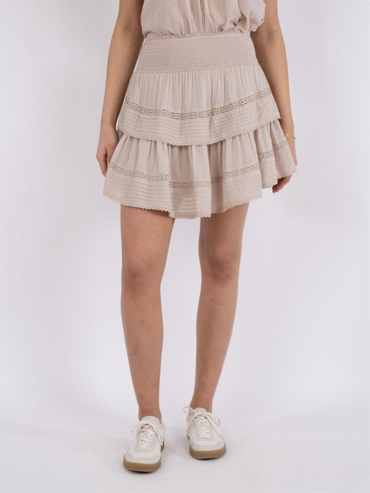 Kenia S Voile Skirt  Sand