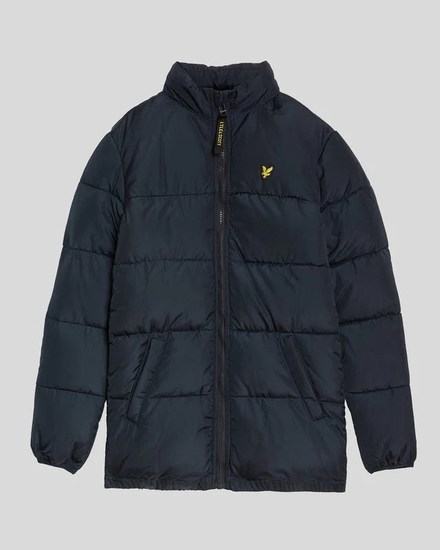 Quilted Puffer Coat  Dark Navy