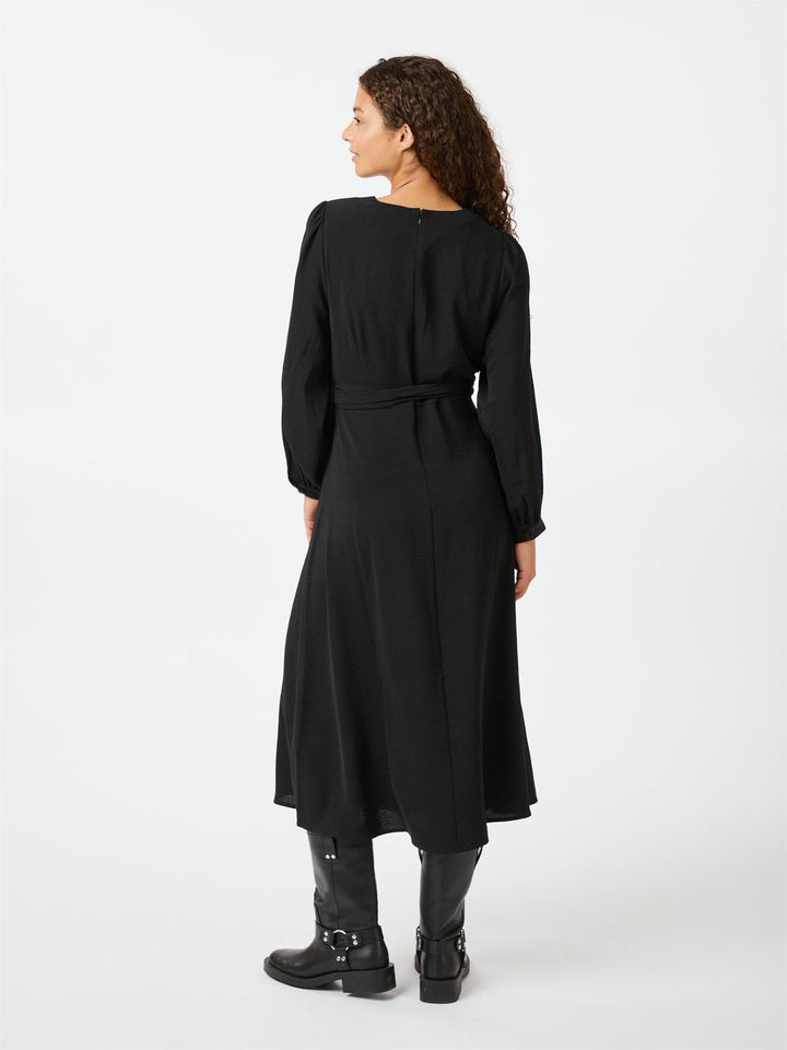 RIMINI STRUCTURE DRESS  Black