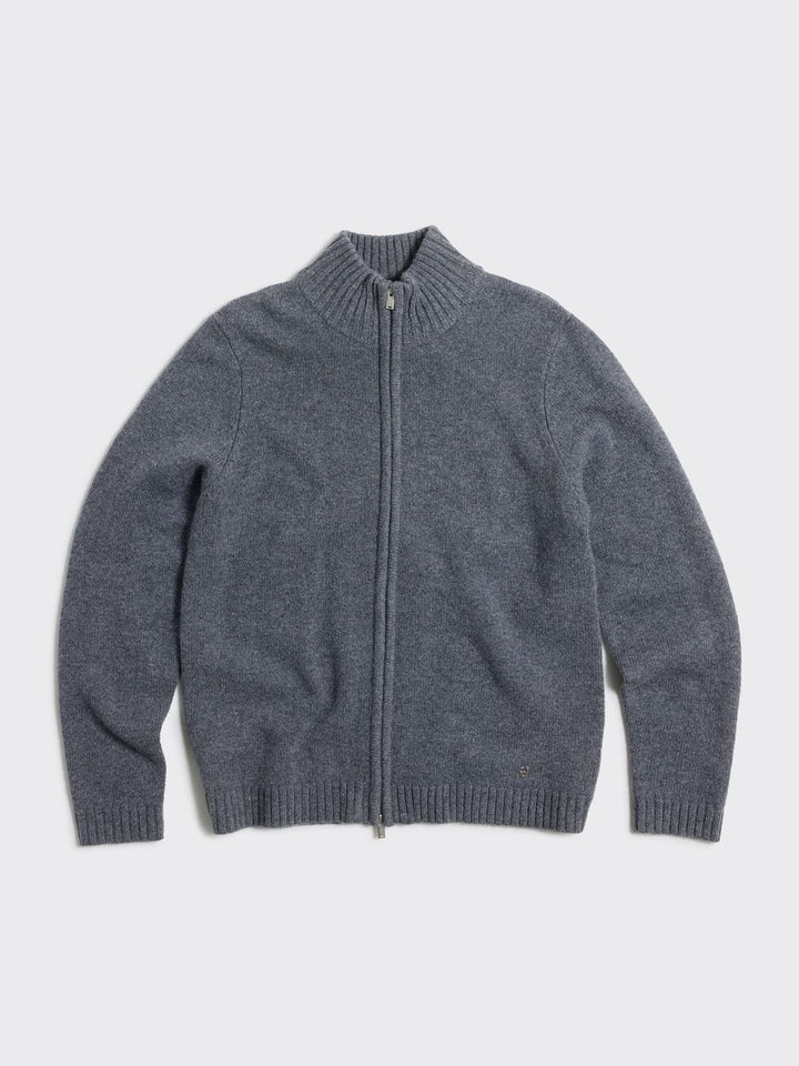 Atlantic Wool Cardigan  Blue