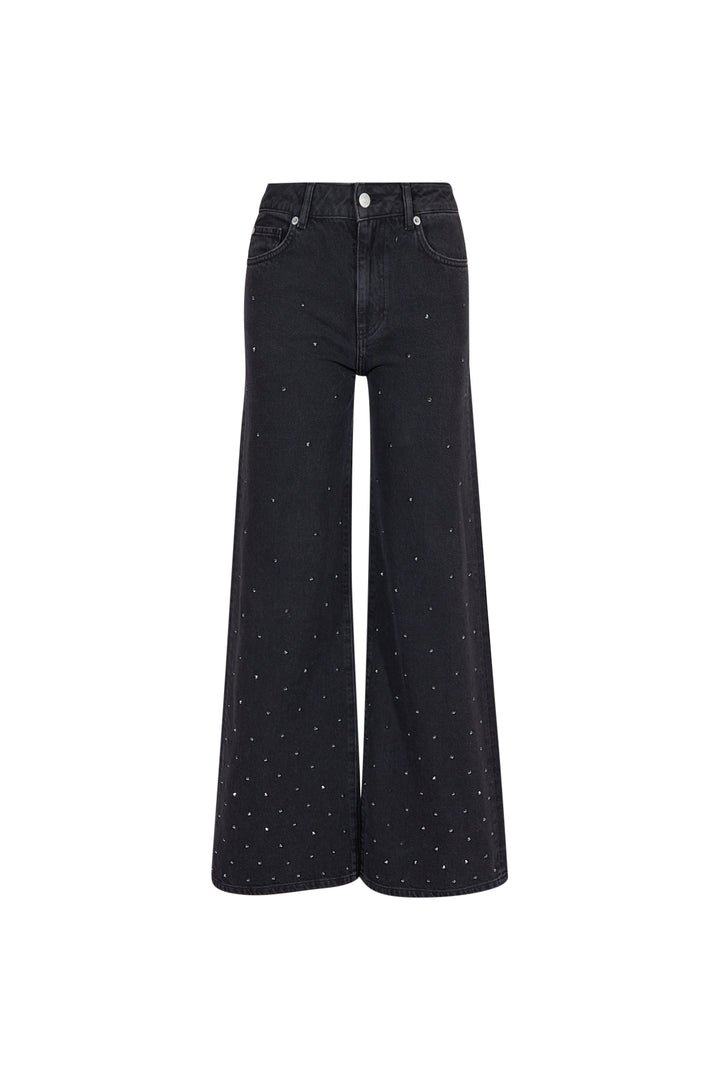 Taylor Embellished  Washed Black