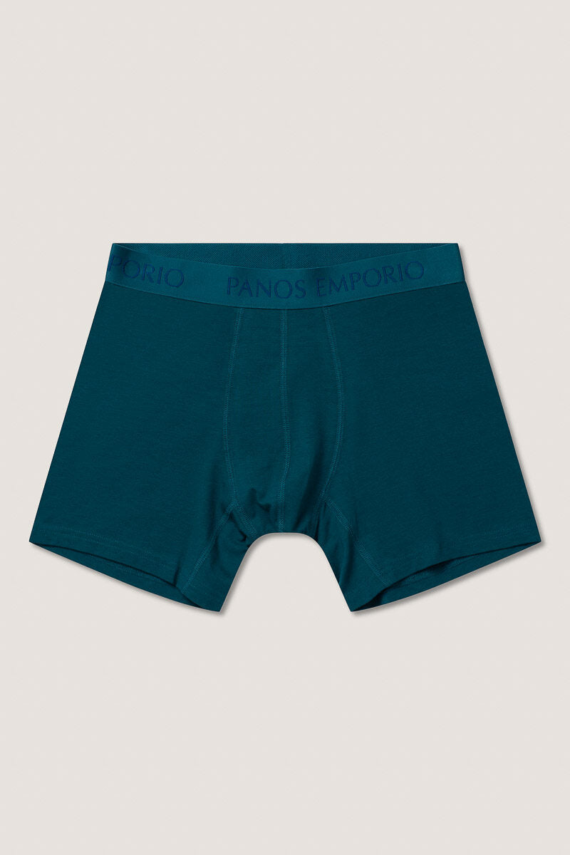 3PK BASE BAMBOO BOXER  Deep Teal