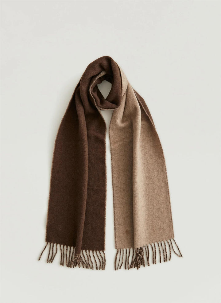 Double Face Scarf  Brown