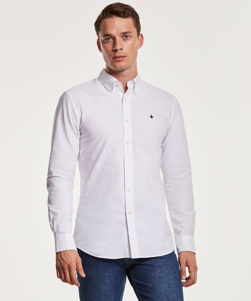 OXFORD BUTTON DOWN  White