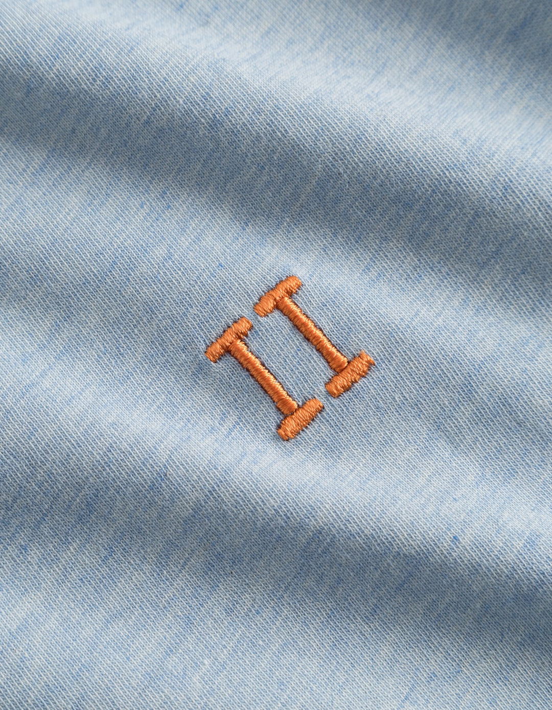 Nørregaard T-Shirt - Seasonal  Bel Air Blue Melange/Orange