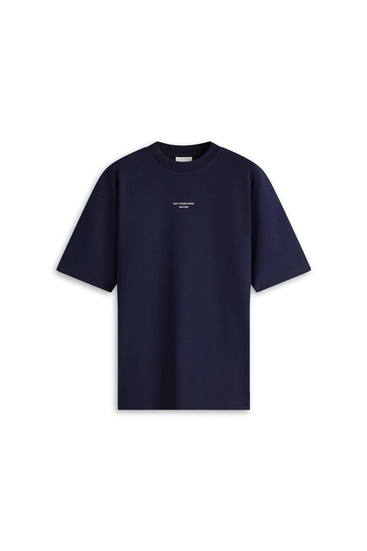 Le T-Shirt Slogan Classique  Navy