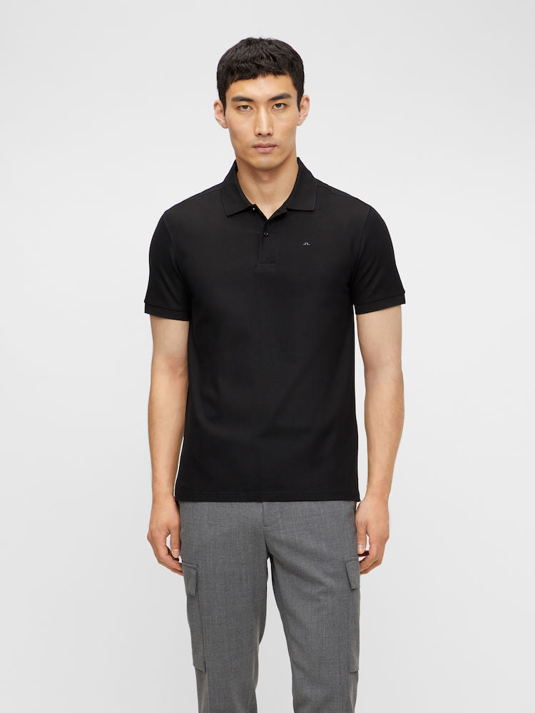 TROY ST PIQUE POLO SHIRT  Black