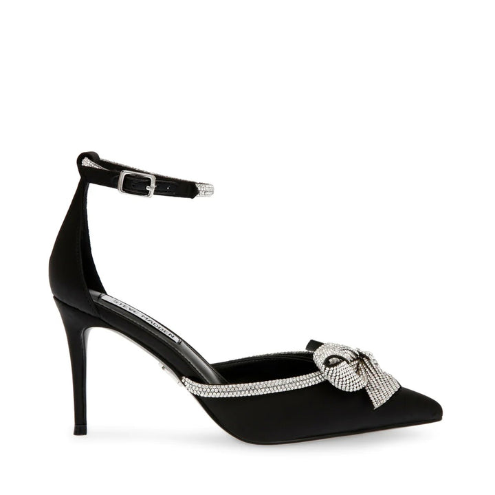 LUMIERE SANDAL  Black Satin