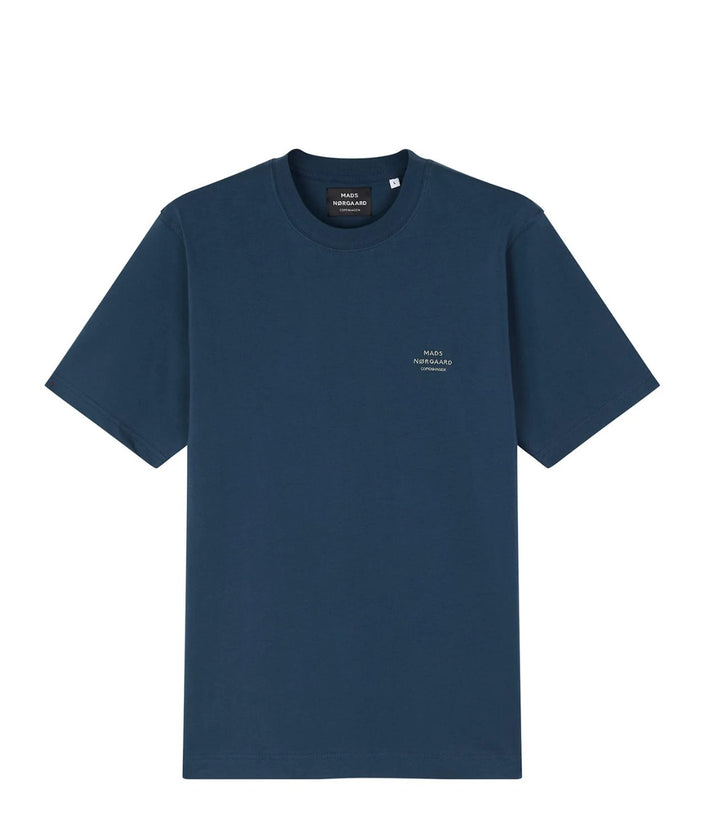 Cotton Jersey Frode Emb Logo Tee  Midnight Navy