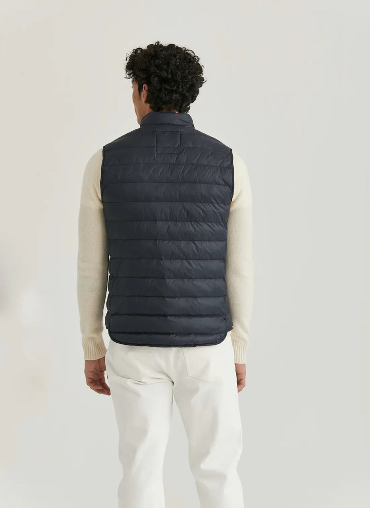 NORFOLK LINER VEST  Blue