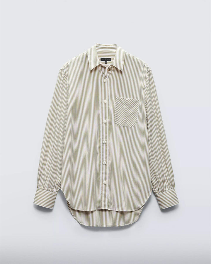 MAXINE BUTTON DOWN SHIRT  Silverstripe