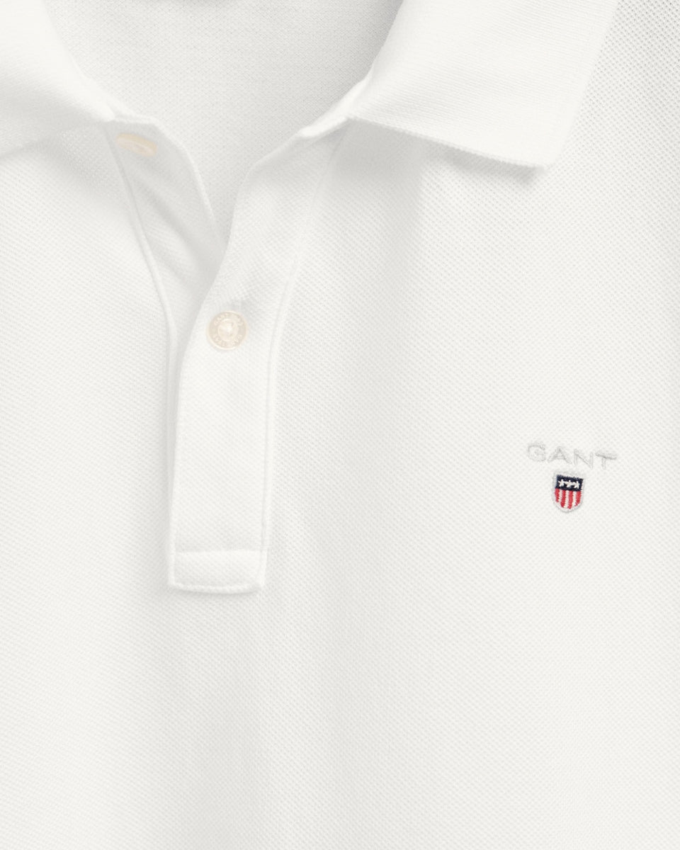 GANT PIQUE  White