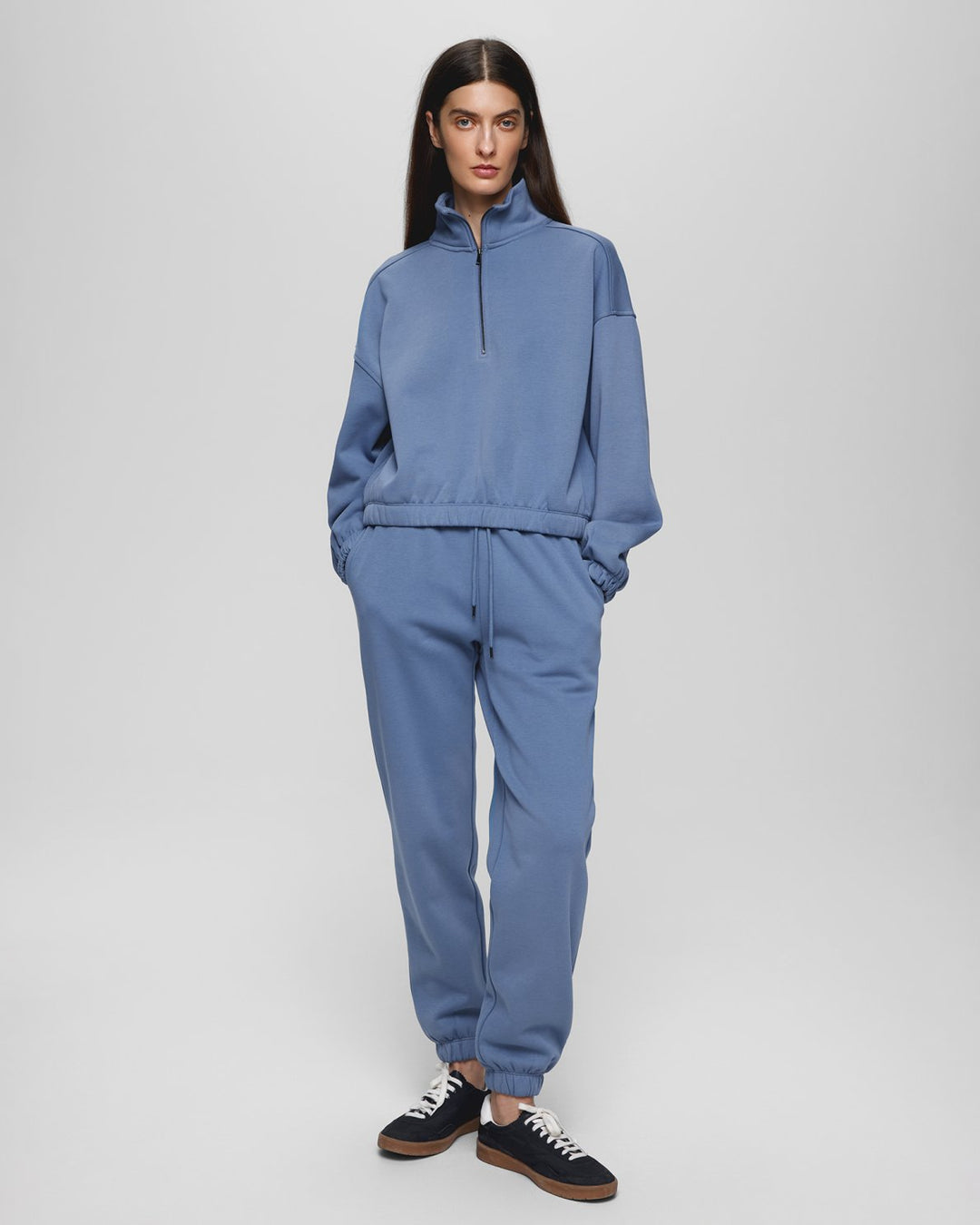 MSCHEthella Zip Sweatshirt  Bluefin