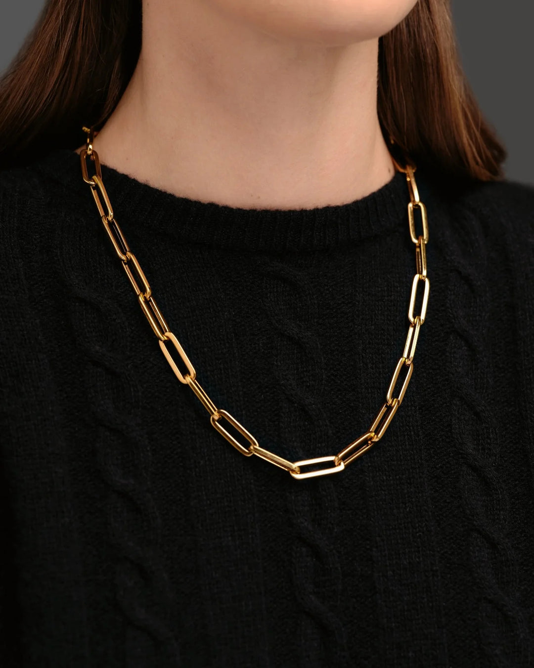 Necklace Square  Gold