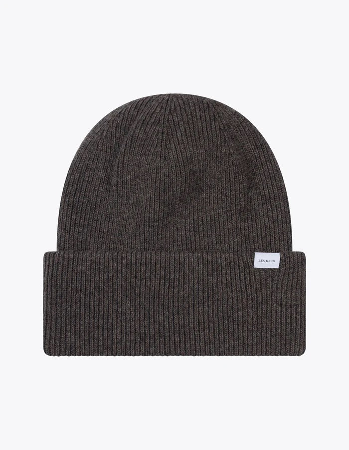 Wayne Wool Beanie  Mountain Grey Mélange