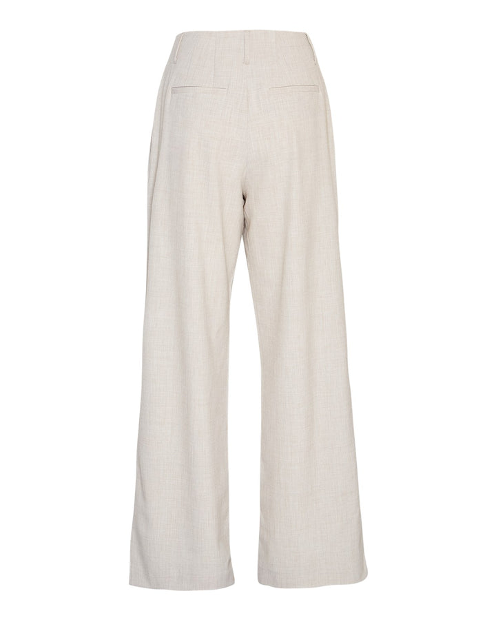 MSCHEdrea HW Long Pants  Oatmeal Melange