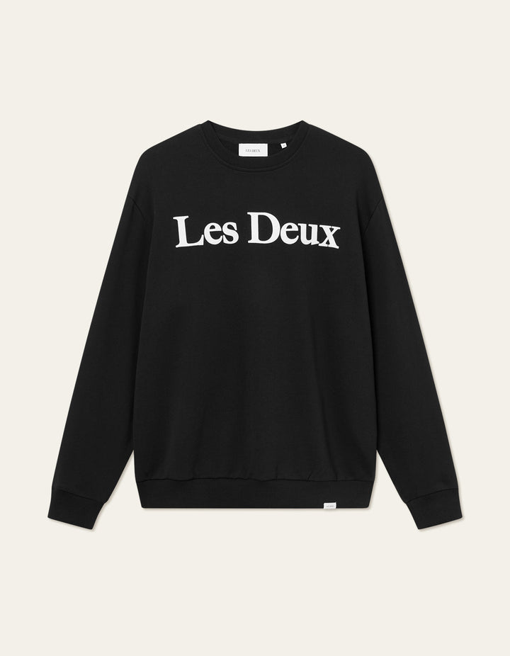 Charles Sweatshirt  Black/White