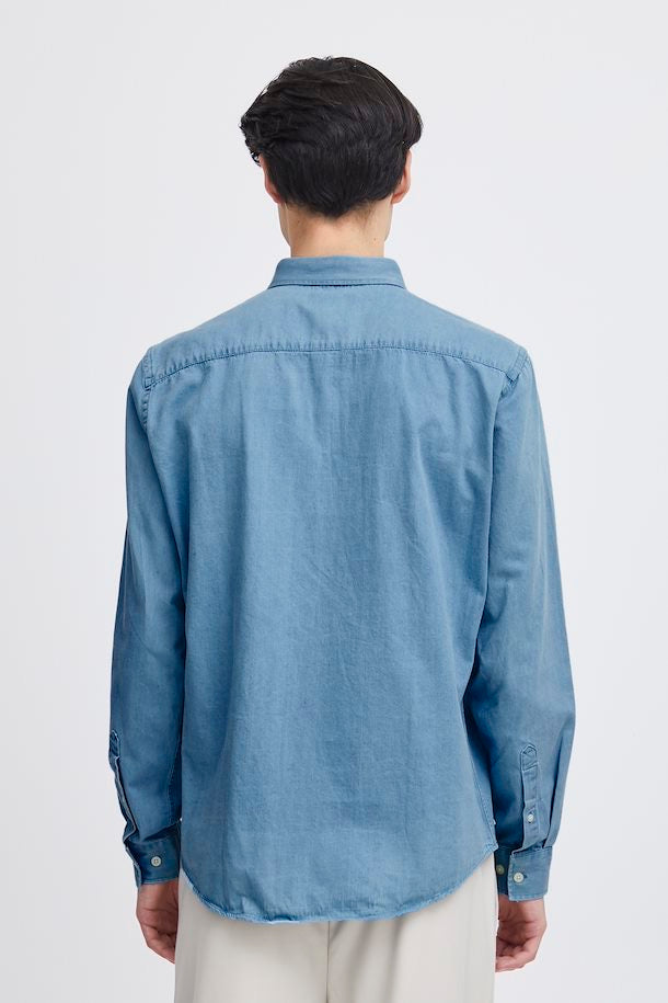 ANTON BD LS DENIM  Denim Light Blue