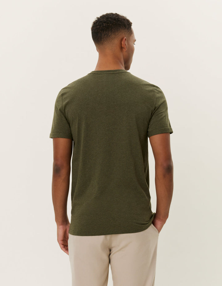 Nørregaard Tonal T-Shirt  Forest Green Melange