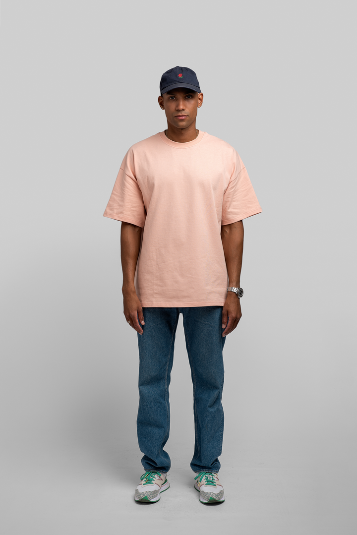 BOX FIT T-SHIRT  Dusty Pink