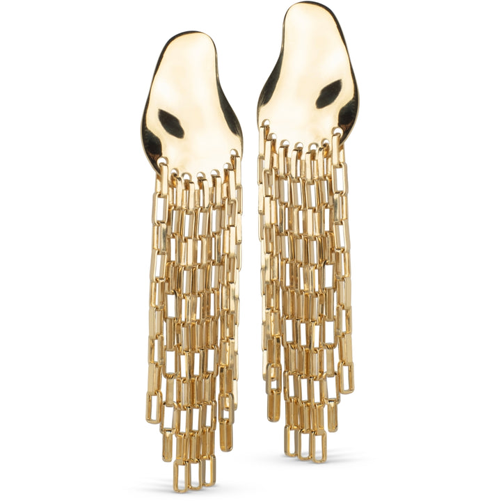 EARRINGS, SOLANGE  18K Gold-Plated Sterling Silver