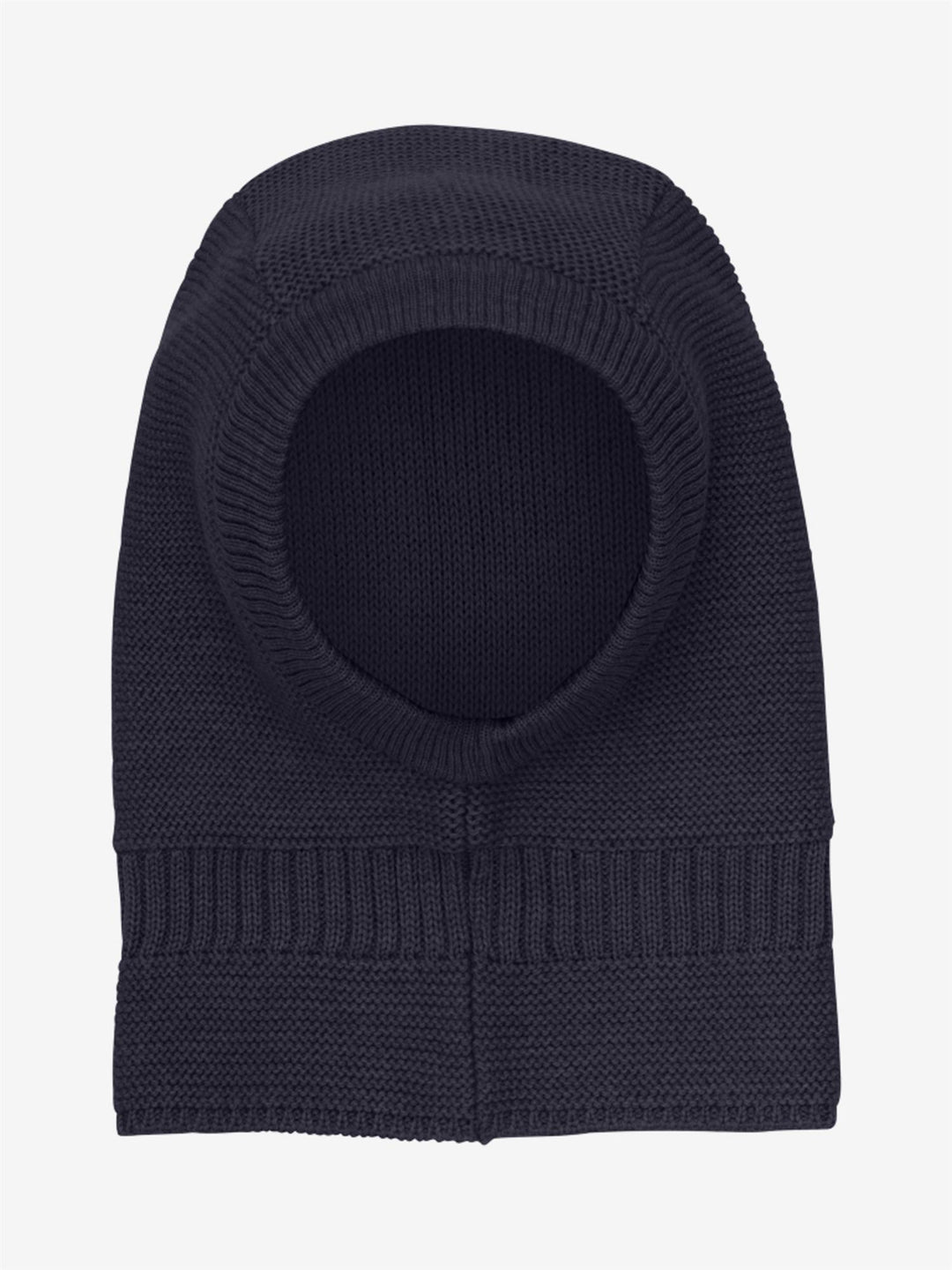 Balaclava Wool Knit Windstop  Dark Navy