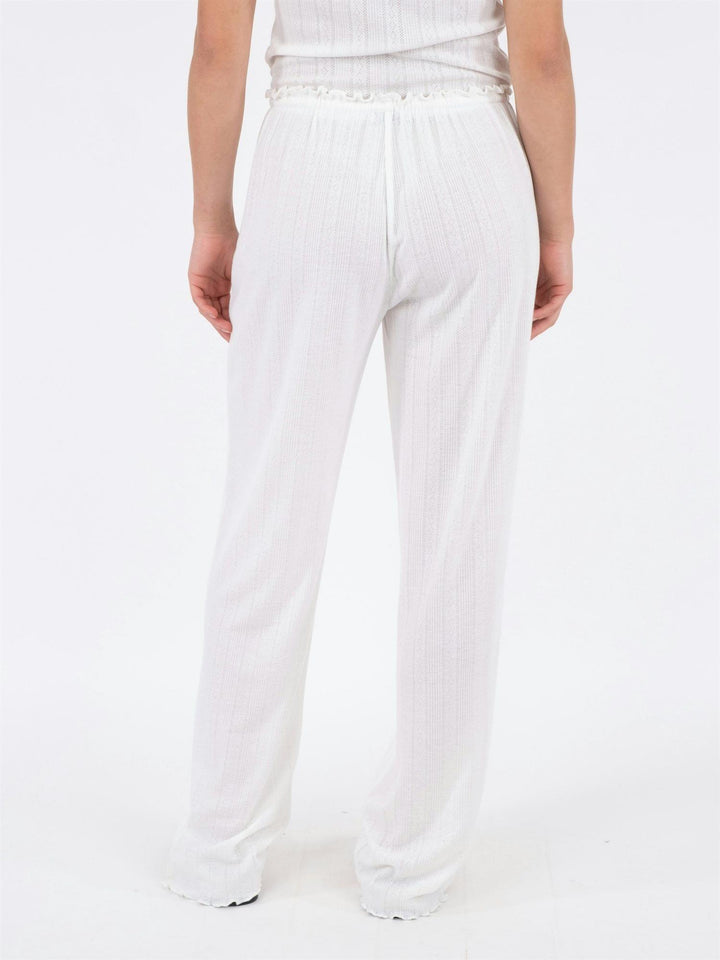 Serafina Pointelle Pants  White