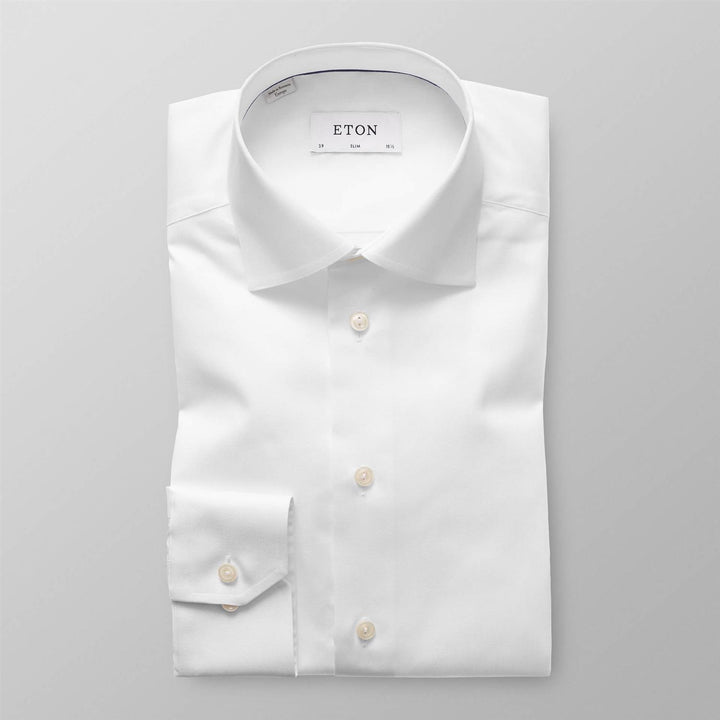 Signature Twill Slim Fit  White