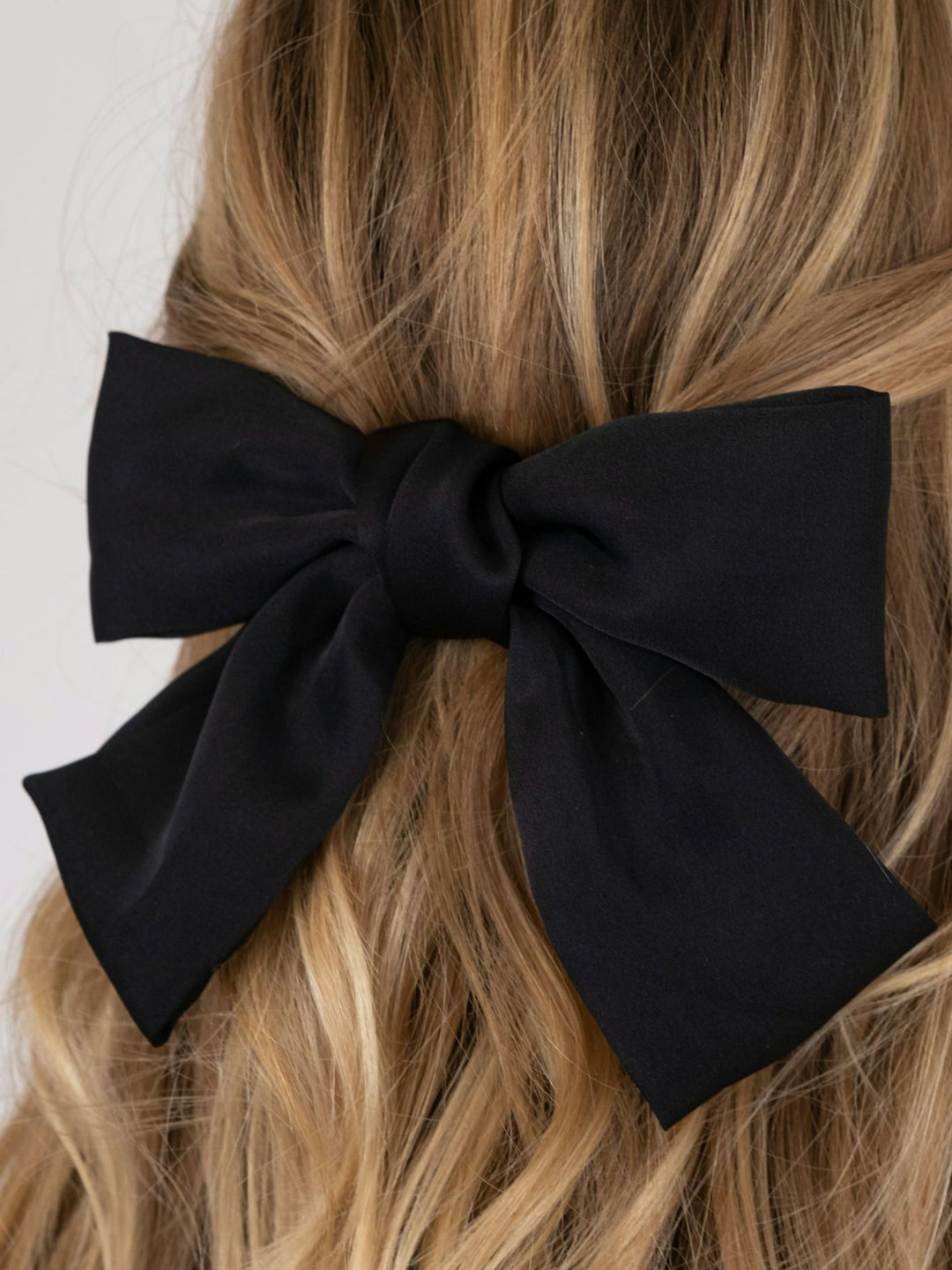 Bow Hair Clip  Black