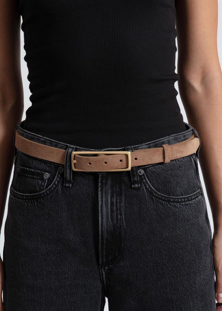 SMALL REBOUND BELT  Camel