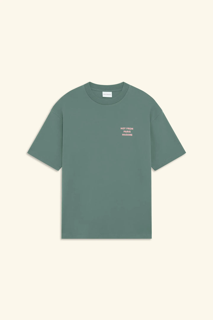 Le T-Shirt Slogan  Dark Green