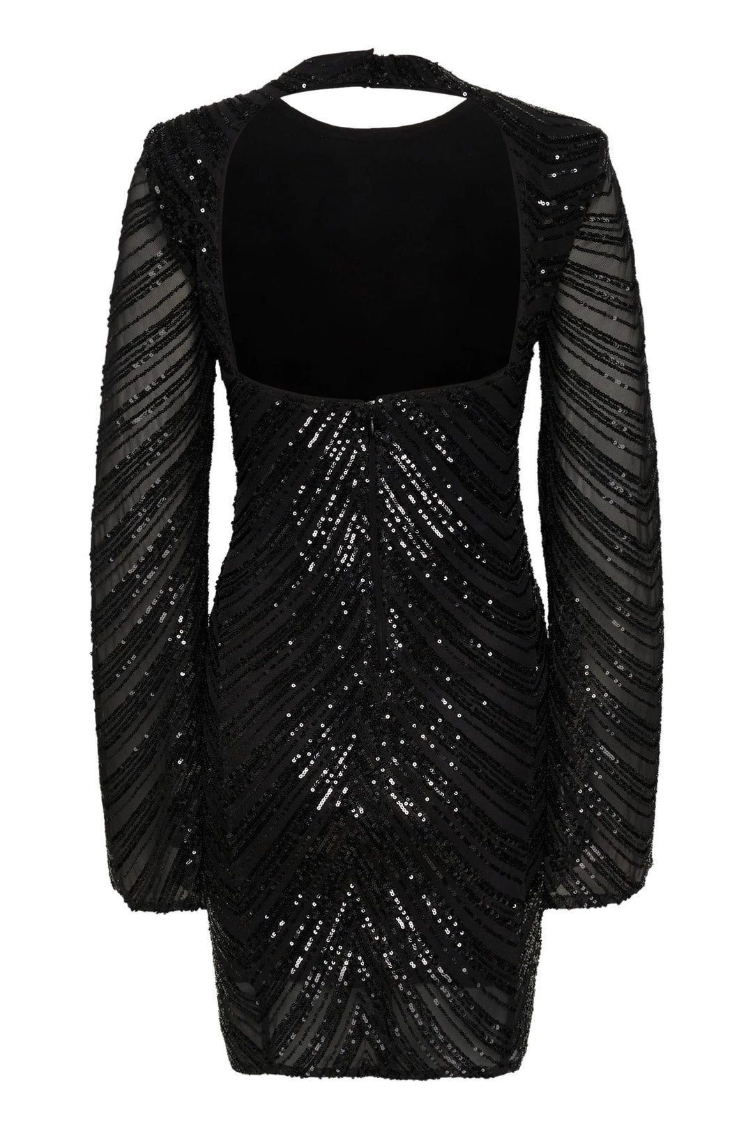 GliraGZ short dress  Black Sequins