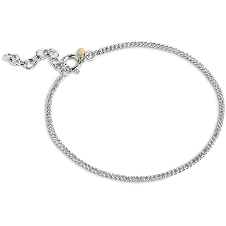 BRACELET, CURB CHAIN 1,75 MM  Silver