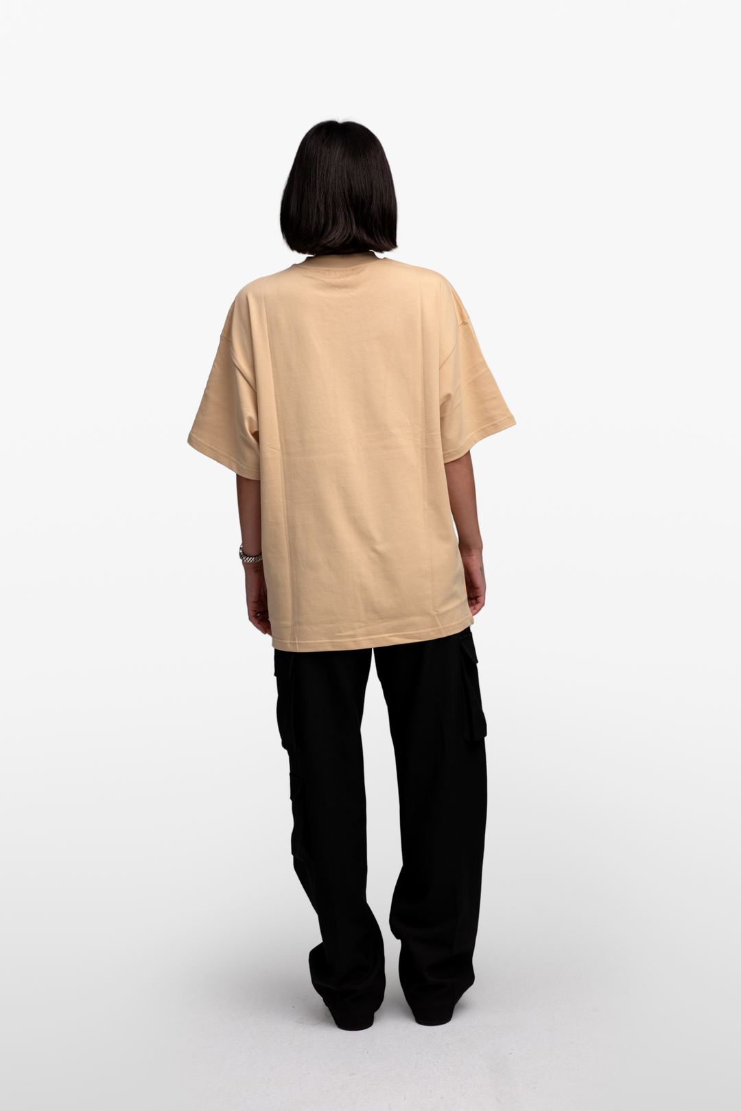 BOX FIT T-SHIRT  Sand